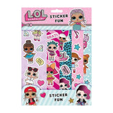 LOL Surprise  Sticker Fun - The English Bookshop